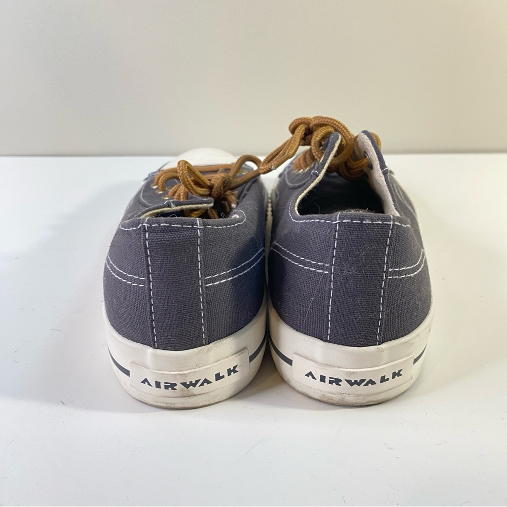 Airwalk Blue Canvas Low-Top Sneakers Women’s Size 8 - Picture 5 of 9